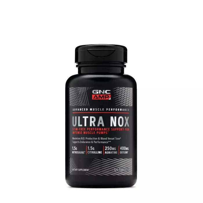 Gnc Amp Ultra Nox, Formula Pentru Pompare Musculara Si Oxid Nitric, 120 Tb Gnc Amp Ultra Nox, Formula Pentru Pompare Musculara Si Oxid Nitric, 120 Tb