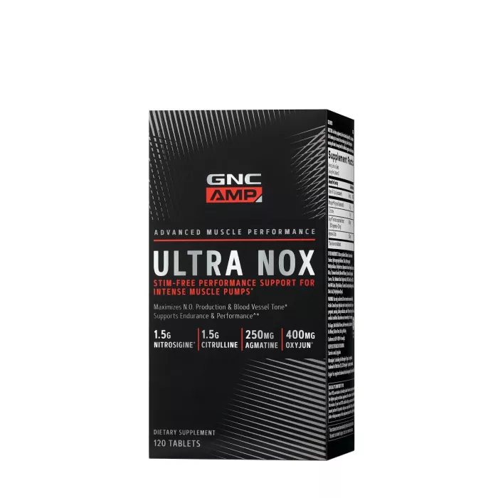 Gnc Amp Ultra Nox, Formula Pentru Pompare Musculara Si Oxid Nitric, 120 Tb Gnc Amp Ultra Nox, Formula Pentru Pompare Musculara Si Oxid Nitric, 120 Tb