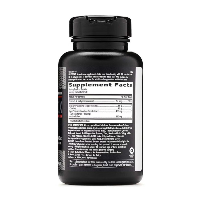 Gnc Amp Ultra Nox, Formula Pentru Pompare Musculara Si Oxid Nitric, 120 Tb