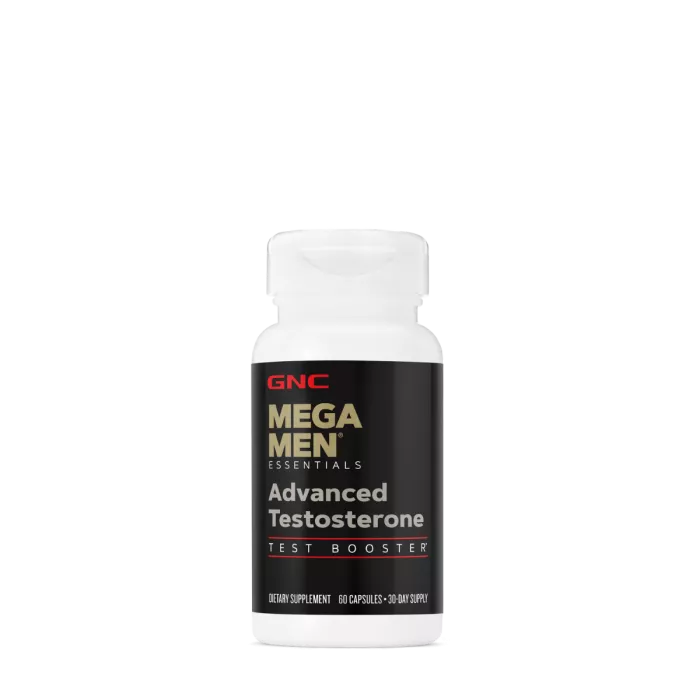 Gnc Mega Men Advanced Testosterone, Formula Pentru Testosteron Cu Tongkat Ali, 60 Tb Gnc Mega Men Advanced Testosterone, Formula Pentru Testosteron Cu Tongkat Ali, 60 Tb