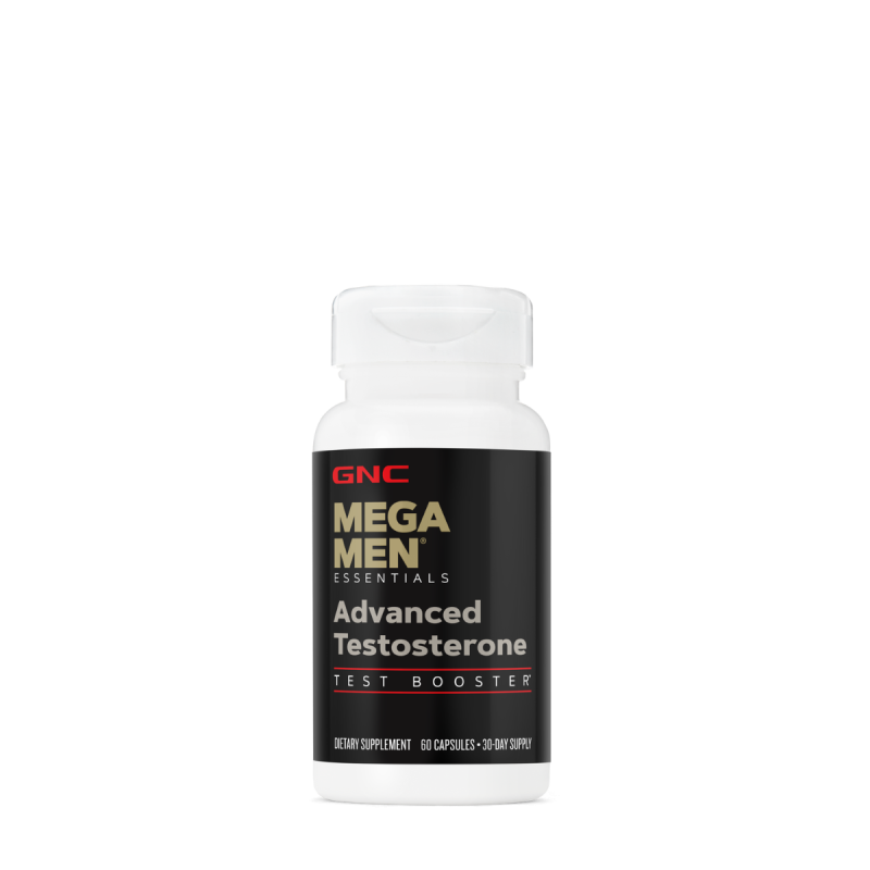 Gnc Mega Men Advanced Testosterone, Formula Pentru Testosteron Cu Tongkat Ali, 60 Tb