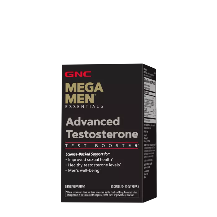 Gnc Mega Men Advanced Testosterone, Formula Pentru Testosteron Cu Tongkat Ali, 60 Tb Gnc Mega Men Advanced Testosterone, Formula Pentru Testosteron Cu Tongkat Ali, 60 Tb