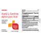 Ala acetil L-carnitina 500 mg si acid alfa lipoic 200 mg (60 tb), GNC Live Well