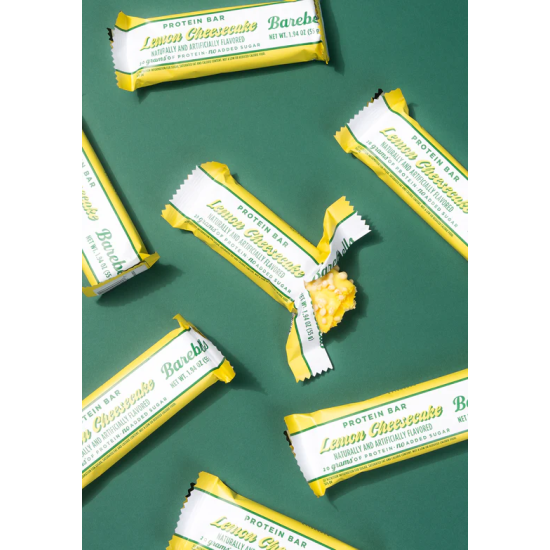 Barebells Protein Bar Lemon Cheesecake, Baton Proteic Cu Aroma De Cheesecake Cu Lamaie , 55g
