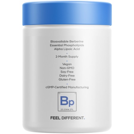 Codeage Berberine Phytosome,formula Pentru Echilibru Glicemic Si Sustinerea Metabolismului Cu Berberina, 60 Cps