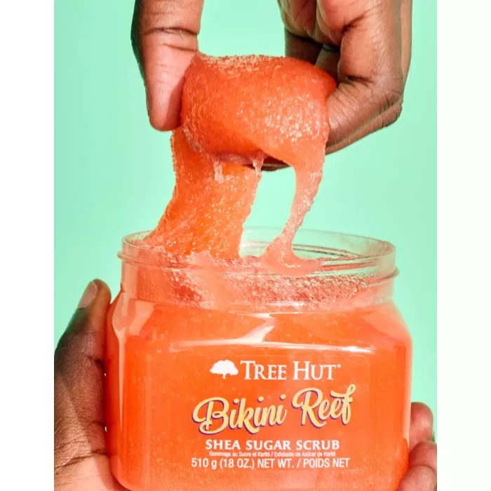 Tree Hut Shea Sugar Scrub Bikini Reef, 510 G Tree Hut Shea Sugar Scrub Bikini Reef, 510 G