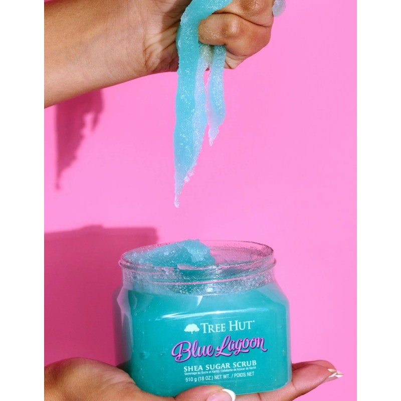 Tree Hut Shea Sugar Scrub Blue Lagoon, 510 G