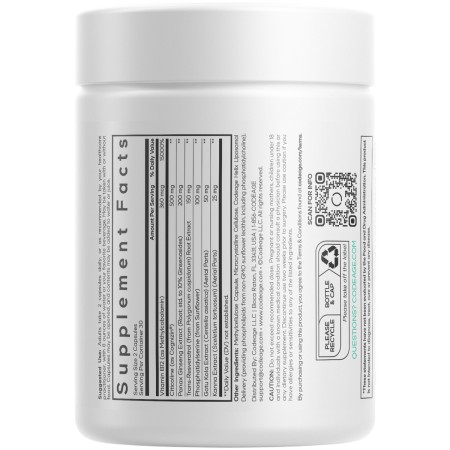 Codeage Brain Focus Multivitamin+, Suport Avansat Pentru Memorie, Concentrare Si Claritate Mentala, 60 Cps