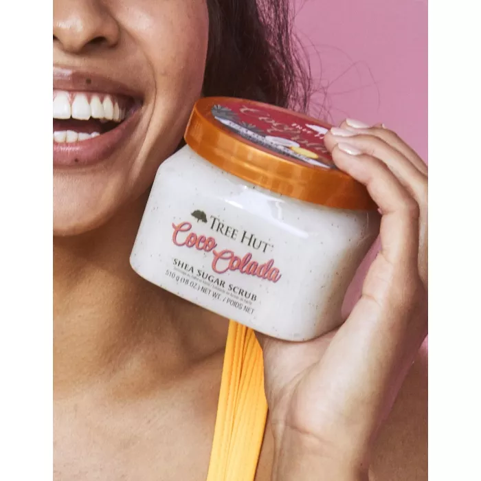 Tree Hut Shea Sugar Scrub Coco Colada, 510 G Tree Hut Shea Sugar Scrub Coco Colada, 510 G