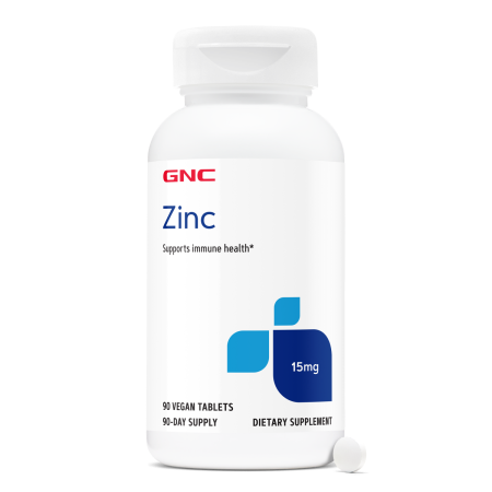 Gnc Zinc Citrat 15 Mg, 90 Tb