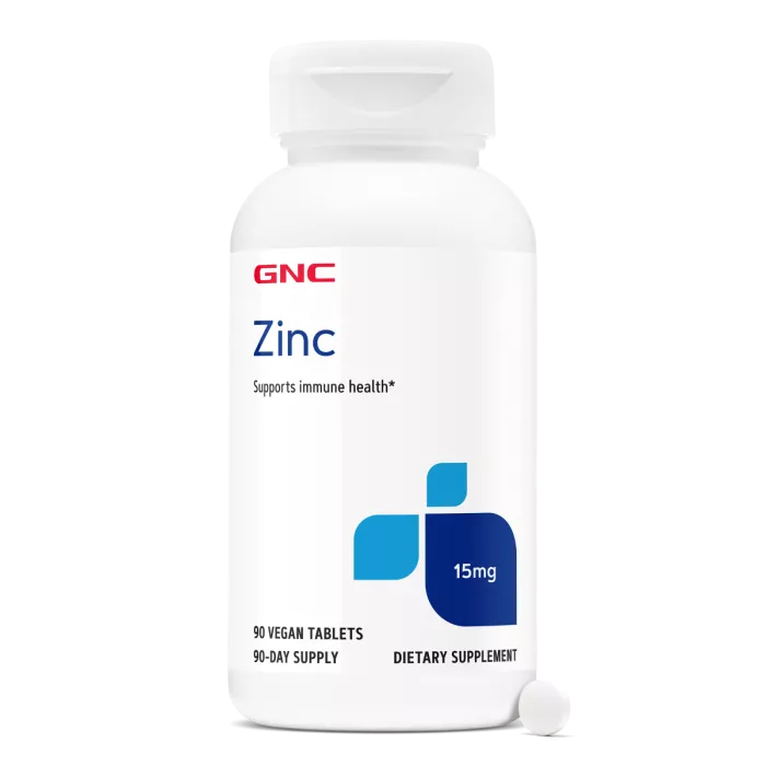 Gnc Zinc Citrat 15 Mg, 90 Tb