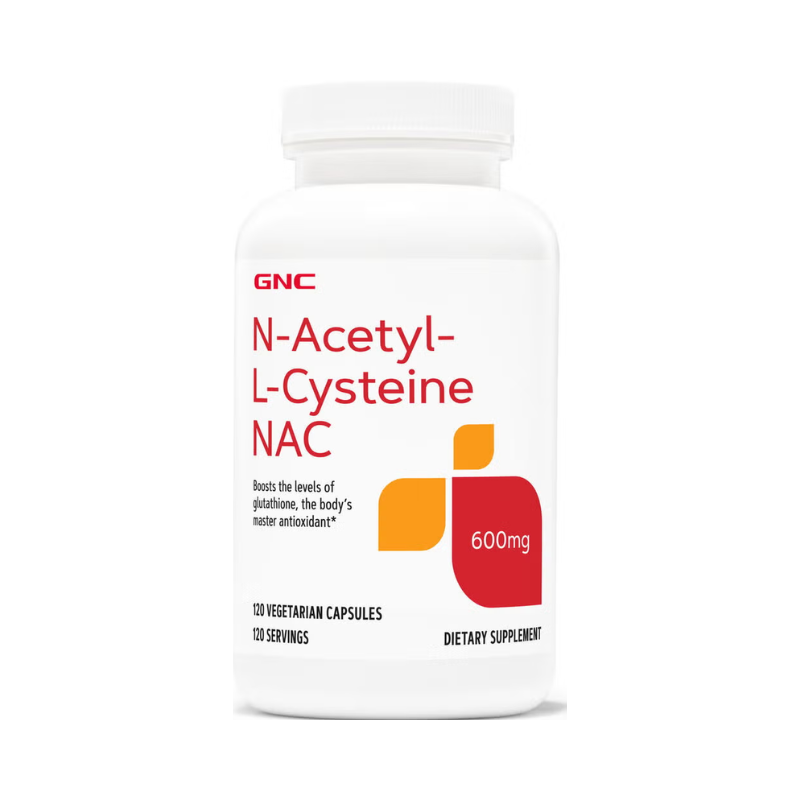 Gnc N-acetyl-l-cysteine Nac 600 Mg, 120 Cps