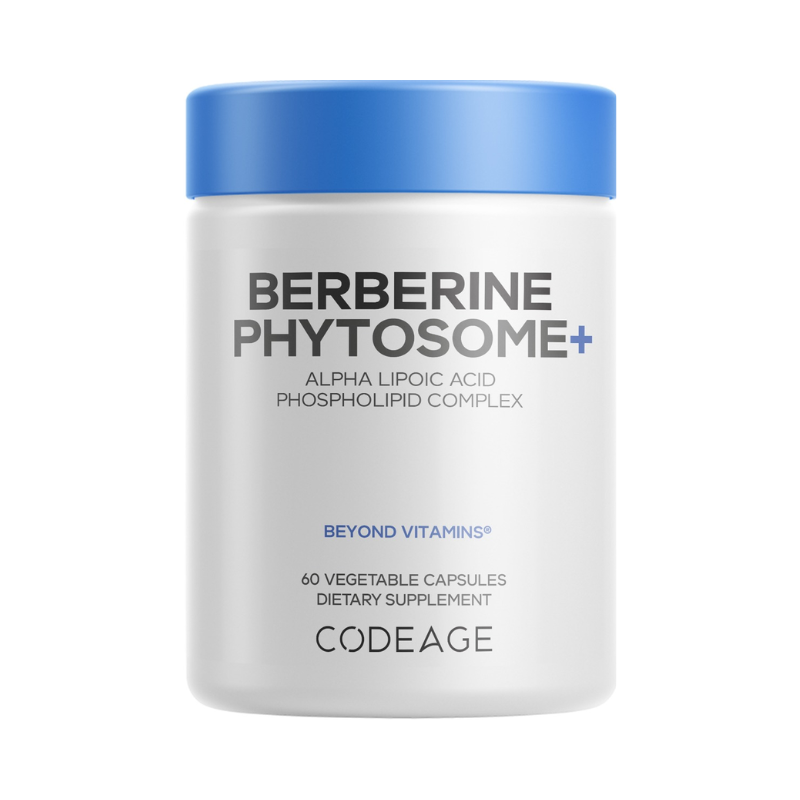Codeage Berberine Phytosome,formula Pentru Echilibru Glicemic Si Sustinerea Metabolismului Cu Berberina, 60 Cps