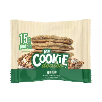 My Cookie Dealer Protein Cookie With Apple Pie Flavour, Biscuit Proteic Cu Aroma De Placinta Cu Mere, 63 G