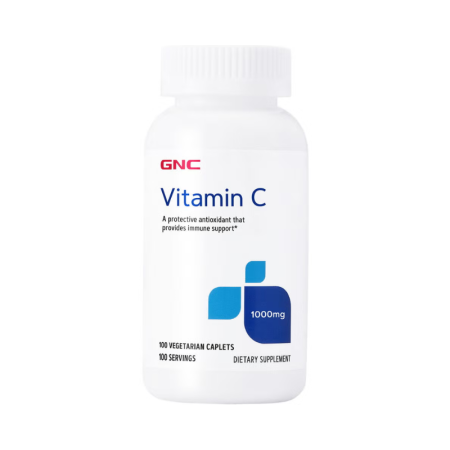 Gnc Vitamina C 1000 Mg Cu Macese, 100 Cps
