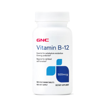 Vitamina B-12 500 mcg (100 tb), GNC Live Well