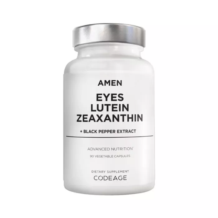 Codeage Amen Eyes Lutein Zeaxanthin And Black Pepper, Formula Pentru Sanatatea Ochilor, 90 Cps