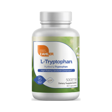 Zahler L-tryptophan, L-triptofan 500 Mg, 60 Cps