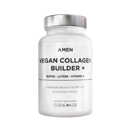 Codeage Amen Vegan Collagen Builder, Colagen Vegan Cu Biotina, Luteina Si Vitamina C, 30 Cps