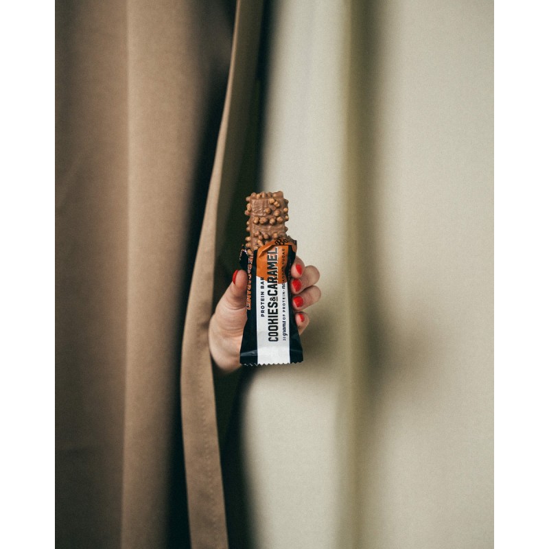 Barebells Bars Baton Proteic Cu Aroma De Biscuiti Si Caramel, 55g