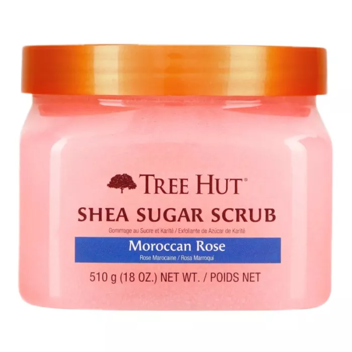 Tree Hut Shea Sugar Scrub Moroccan Rose, 510 G Tree Hut Shea Sugar Scrub Moroccan Rose, 510 G