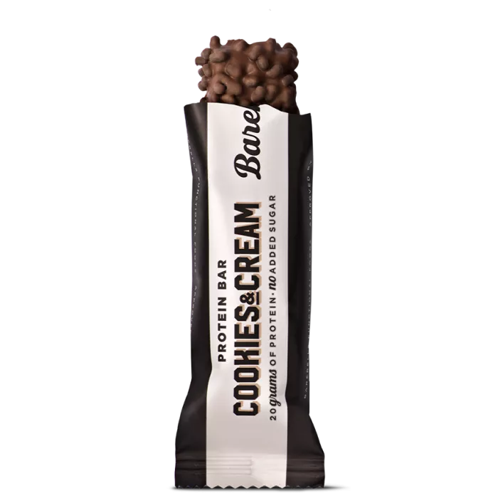 Barebells Bars Baton Proteic Cu Aroma De Biscuiti Si Frisca, 55g