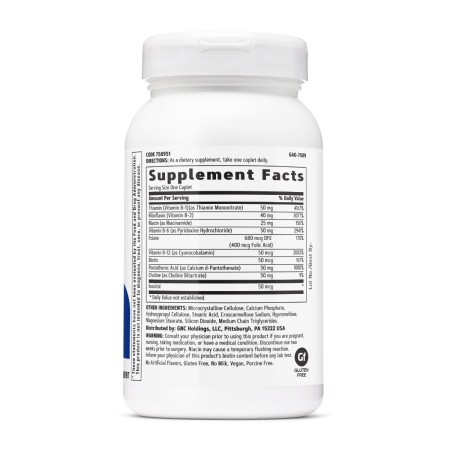 Gnc B Complex Formula Big 50, Complex De Vitamine B, 90 Tb