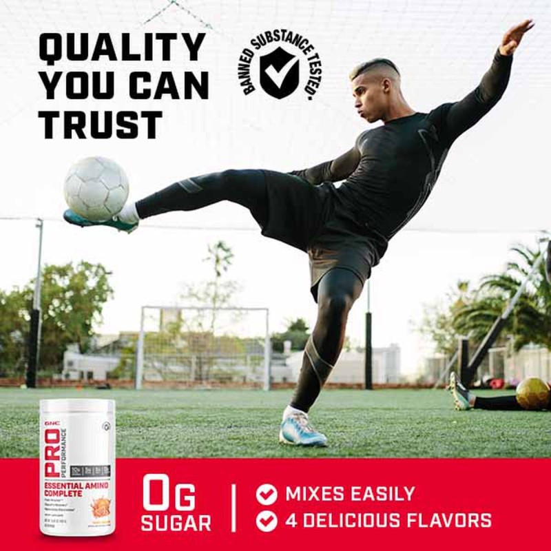 Pro performance essential amino complete aminoacizi cu aroma de mandarine (450 g), GNC Live Well