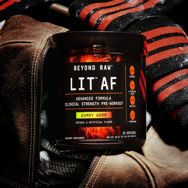 Gnc Beyond Raw Lit Af Cu Aroma De Ceai De Lamaie, 460 G
