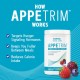 Gnc Total Lean Appetrim Proven Appetite Control, Formula Avansata Pentru Controlul Apetitului, Cu Aroma De Fructe De Padure, 351 G