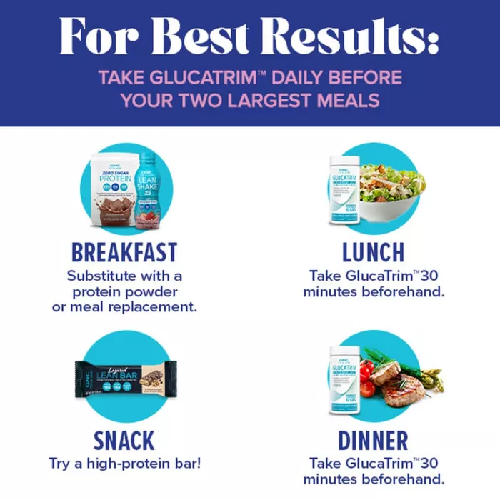 Gnc Total Lean Glucatrim Proven Weight Loss + Blood Glucose Support, Formula Avansata Pentru Slabit, 120 Cps Gnc Total Lean Glucatrim Proven Weight Loss + Blood Glucose Support, Formula Avansata Pentru Slabit, 120 Cps