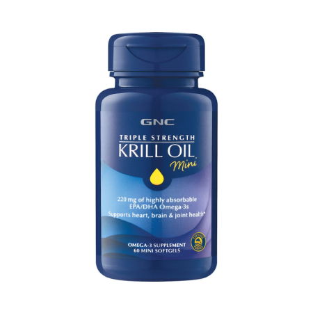 Triple strength ulei de krill (60 Cps), GNC Live Well