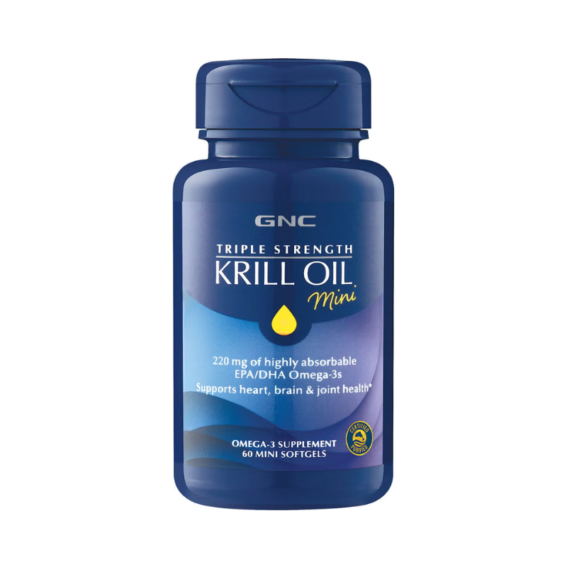 Triple strength ulei de krill (60 Cps), GNC Live Well