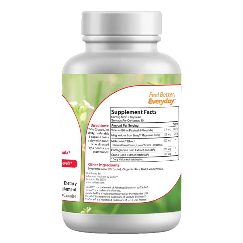 Zahler  Healthy Heart: 120/80, Formula Pentru Sanatatea Inimii, 60 Cps