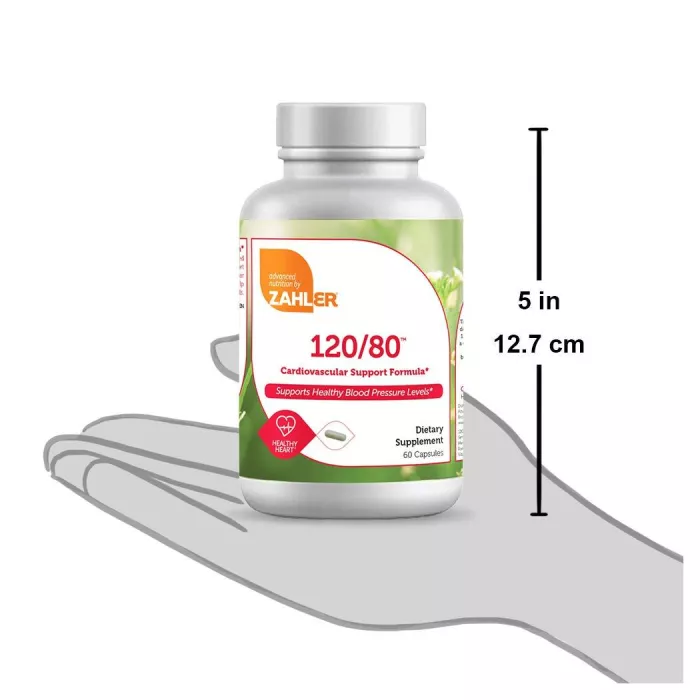 Zahler Healthy Heart: 120/80, Formula Pentru Sanatatea Inimii, 60 Cps
