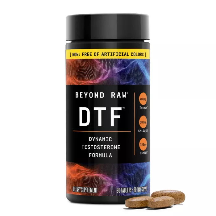 Beyond Raw Dtf Dynamic Testosterone Formula, Formula Pentru Sustinerea Nivelului De Testosteron, 90 Tb