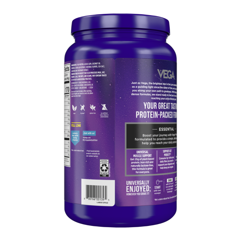 Vegaoriginal, Pudra Proteica Vegetala Cu Aroma Naturala De Vanilie, 920 G
