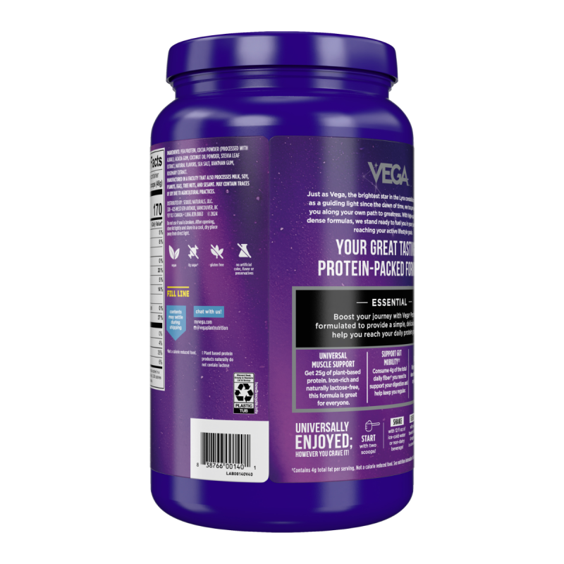 Vegaoriginal, Pudra Proteica Vegetala Cu Aroma Naturala De Ciocolata, 920 G