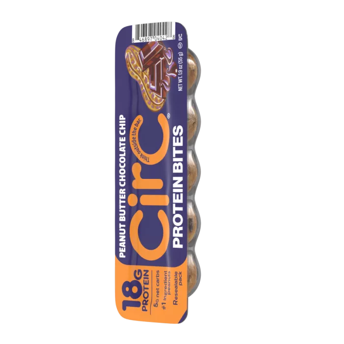 Circ Bites – Gustare Proteica Cu Aroma De Unt De Arahide Si Ciocolata, 55 G