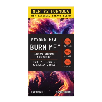 Beyond Raw Burn Mf, Termogenic Avansat Pentru Arderea Grasimilor, 90 Cps