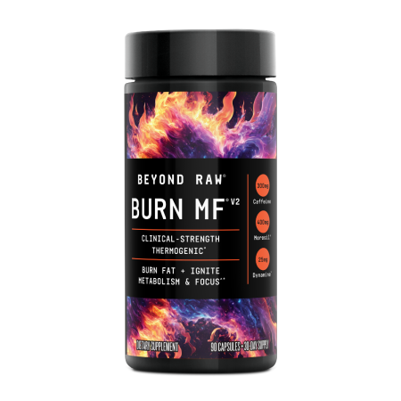 Beyond Raw Burn Mf, Termogenic Avansat Pentru Arderea Grasimilor, 90 Cps