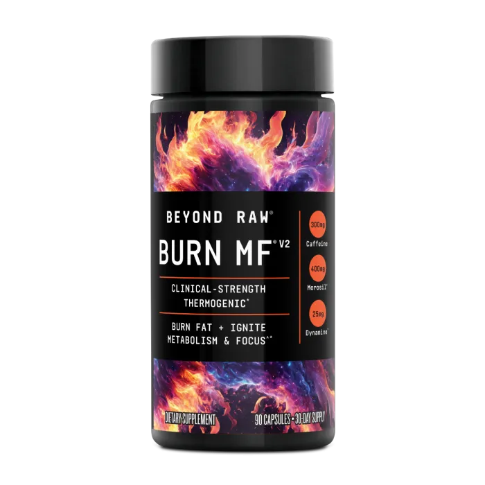 Beyond Raw Burn Mf, Termogenic Avansat Pentru Arderea Grasimilor, 90 Cps