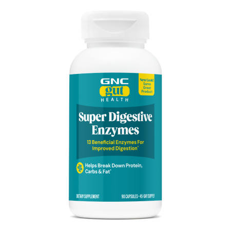 Natural Brand Super Enzime Digestive (90 Cps), GNC Live Well