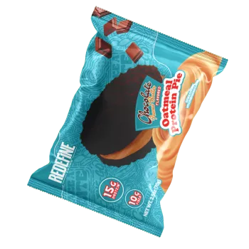 Redefine Foods Oatmeal Protein Pie, Prajitura Cu Ovaz Cu Aroma De Ciocolata, 70 G