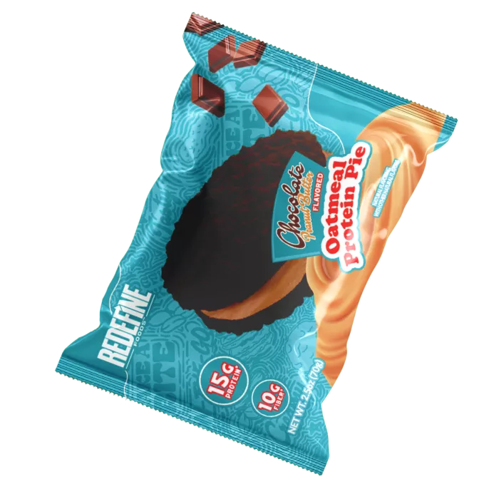 Redefine Foods Oatmeal Protein Pie, Prajitura Cu Ovaz Cu Aroma De Ciocolata, 70 G