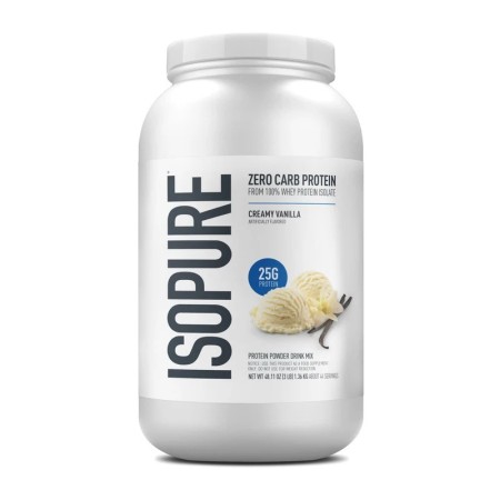 Proteina izolata din zer fara carbohidrati cu aroma de vanilie (1360 g), GNC Live Well