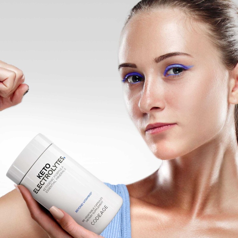Codeage Keto Electrolytes, Electroliti Pentru Dieta Keto,180 Cps