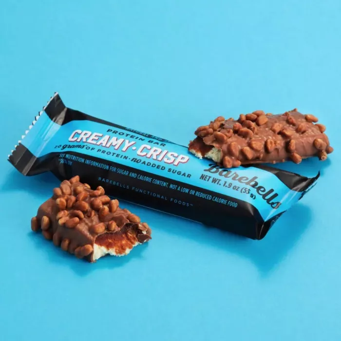 Barebells Bars Baton Proteic Cu Crema Si Invelis Crocant, 55 G