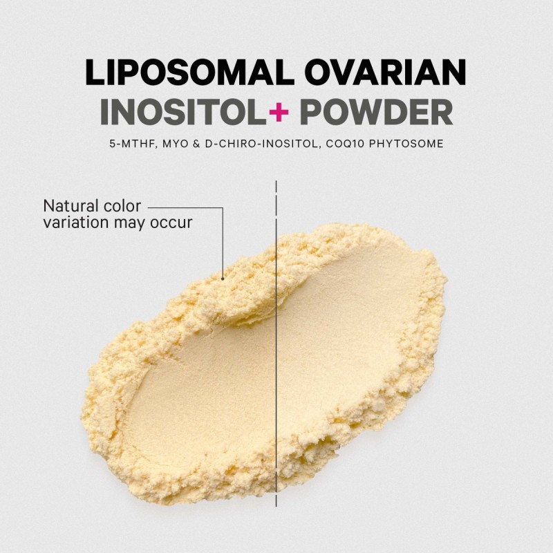 Codeage Liposomal Ovarian Inositol+ - Mixed Berry , Myo-inozitol Ovarian Cu Coenzima Q10 Cu Aroma De Fructe De Padure, 148.2 G
