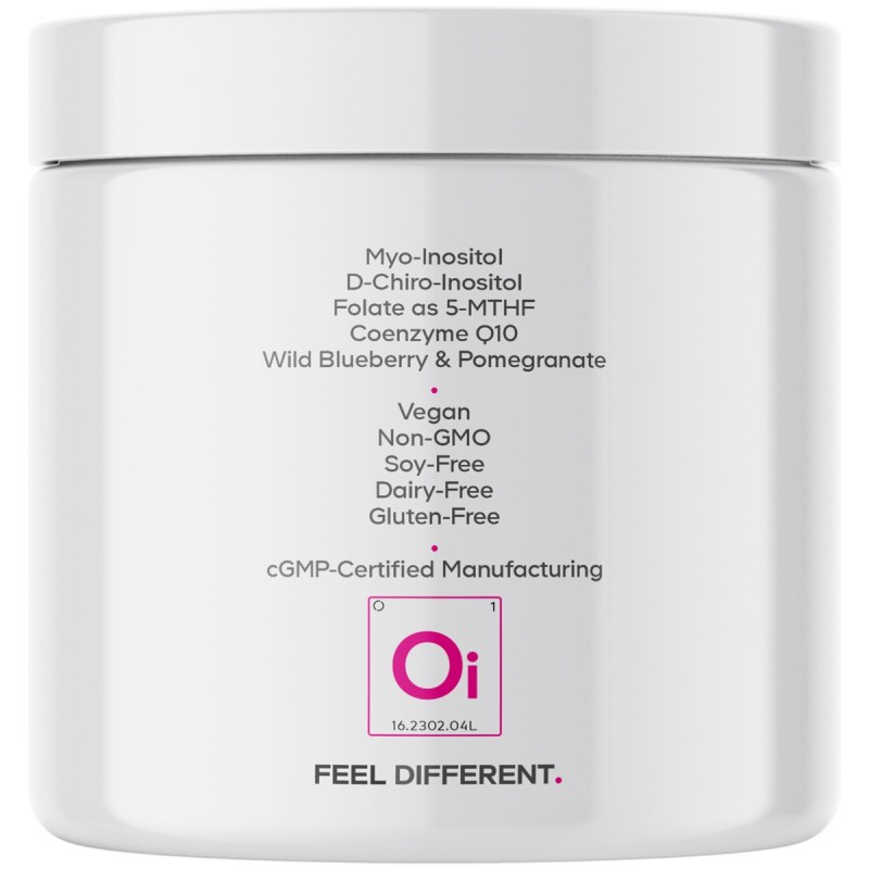 Codeage Liposomal Ovarian Inositol+ - Mixed Berry , Myo-inozitol Ovarian Cu Coenzima Q10 Cu Aroma De Fructe De Padure, 148.2 G
